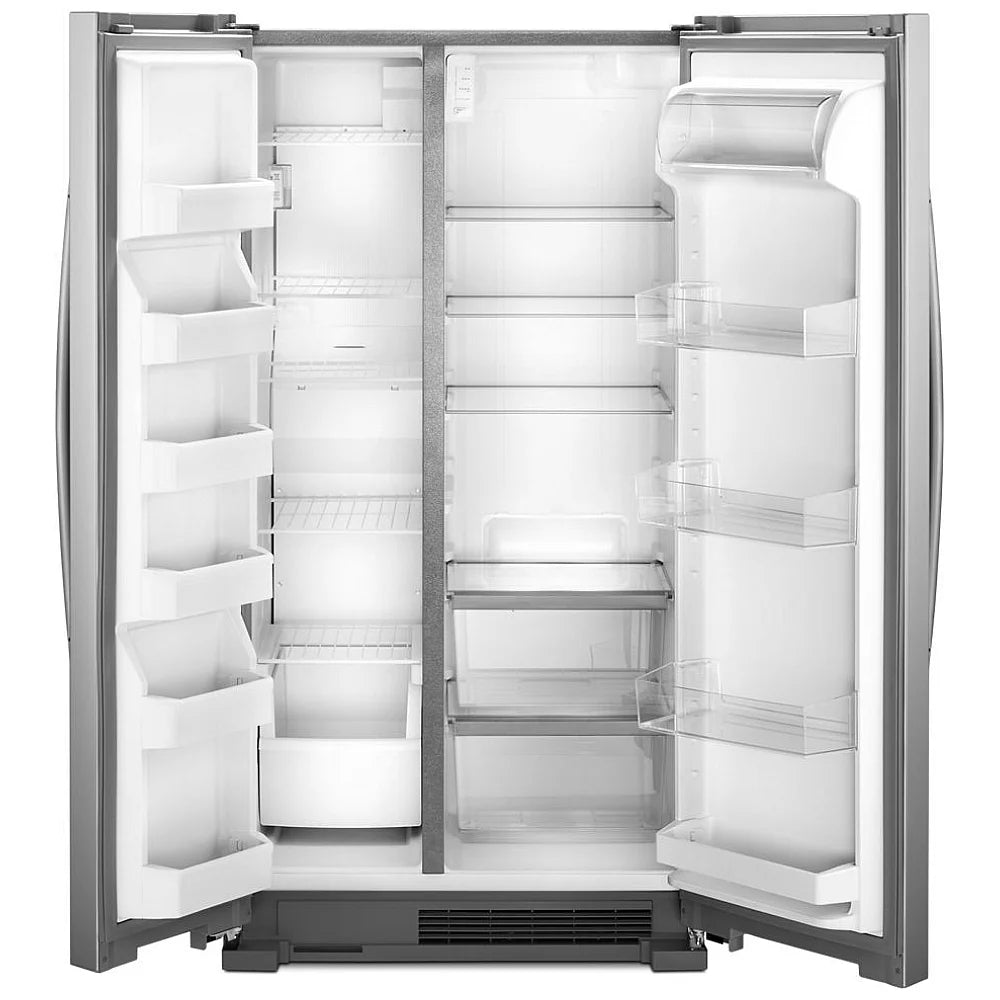 Whirlpool 25.1 cu. ft. Side-by-Side Refrigerator – Model WRS315SNHM – New/Open Box