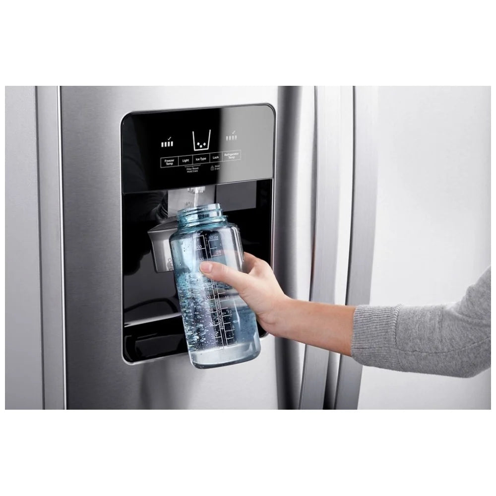 Whirlpool 24,6 pi³ Réfrigérateur côte à côte – Modèle WRS325SDHZ - Neuf/Boîte ouverte