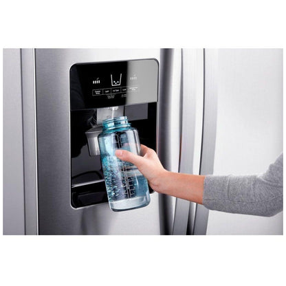 Whirlpool 25,4 pi³ Réfrigérateur côte à côte – Modèle WRS335SDHM - Neuf/Boîte ouverte