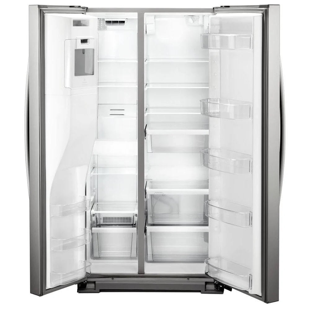Whirlpool 20.6 cu. ft. Counter-Depth Side-by-Side Refrigerator – Model WRS571CIHZ – New/Open Box