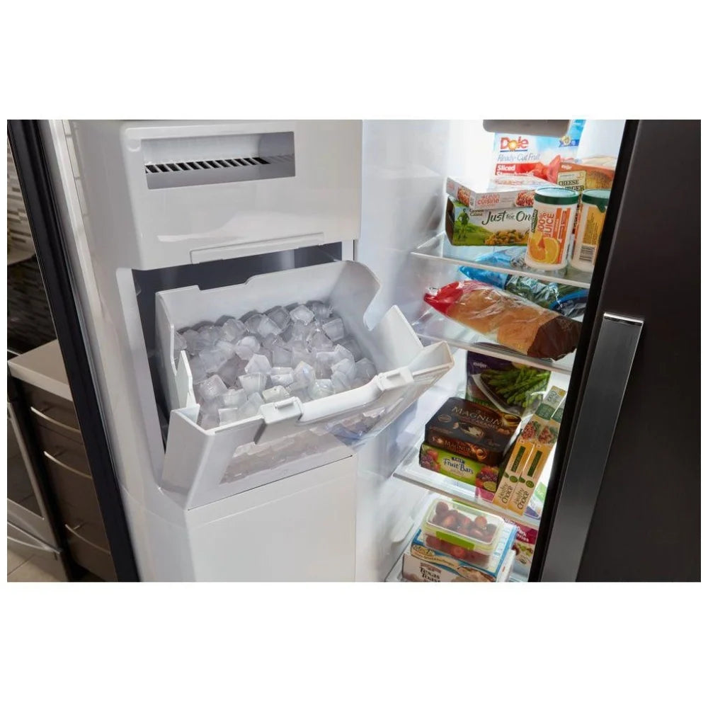 Whirlpool 20.6 cu. ft. Counter-Depth Side-by-Side Refrigerator – Model WRS571CIHZ – New/Open Box