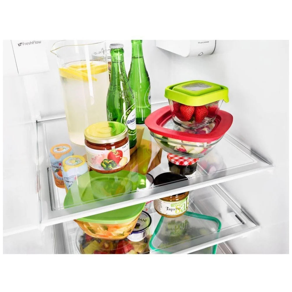 Whirlpool 20.6 cu. ft. Counter-Depth Side-by-Side Refrigerator – Model WRS571CIHZ – New/Open Box