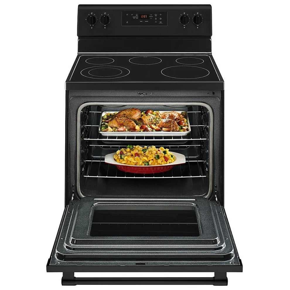 Maytag Cuisinière électrique autonome 30 pouces 5,3 pi³ – Modèle YMER6600FB - Noir - Neuf