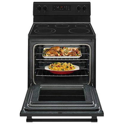 Maytag Cuisinière électrique autonome 30 pouces 5,3 pi³ – Modèle YMER6600FB - Noir - Neuf