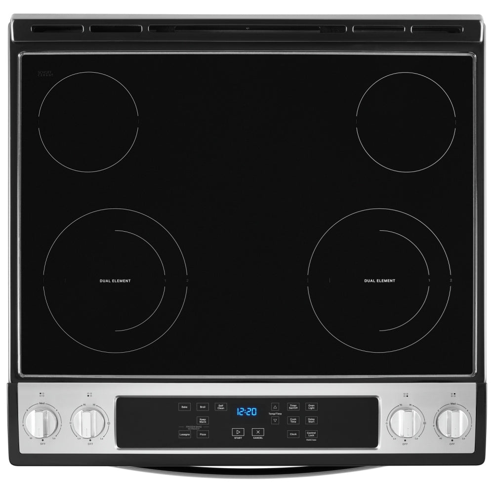 Whirlpool 4.8 pi³ Cuisinière électrique encastrable – Modèle YWEEA25H0HZ - Acier inoxydable - Neuf/Boîte ouverte (Copie)