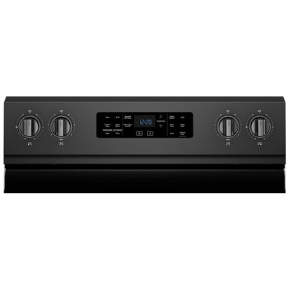 Whirlpool Cuisinière électrique autonome 30 pouces 6,4 pi³ – Modèle YWFE775H0HB - Noir - Neuf