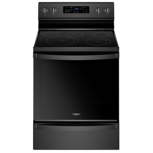 Whirlpool Cuisinière électrique autonome 30 pouces 6,4 pi³ – Modèle YWFE775H0HB - Noir - Neuf