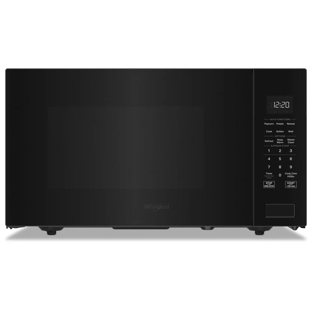 Whirlpool 1,6 pi³ Micro-ondes de comptoir 1100 watts – Modèle YWMCS7022SB - Noir - Neuf