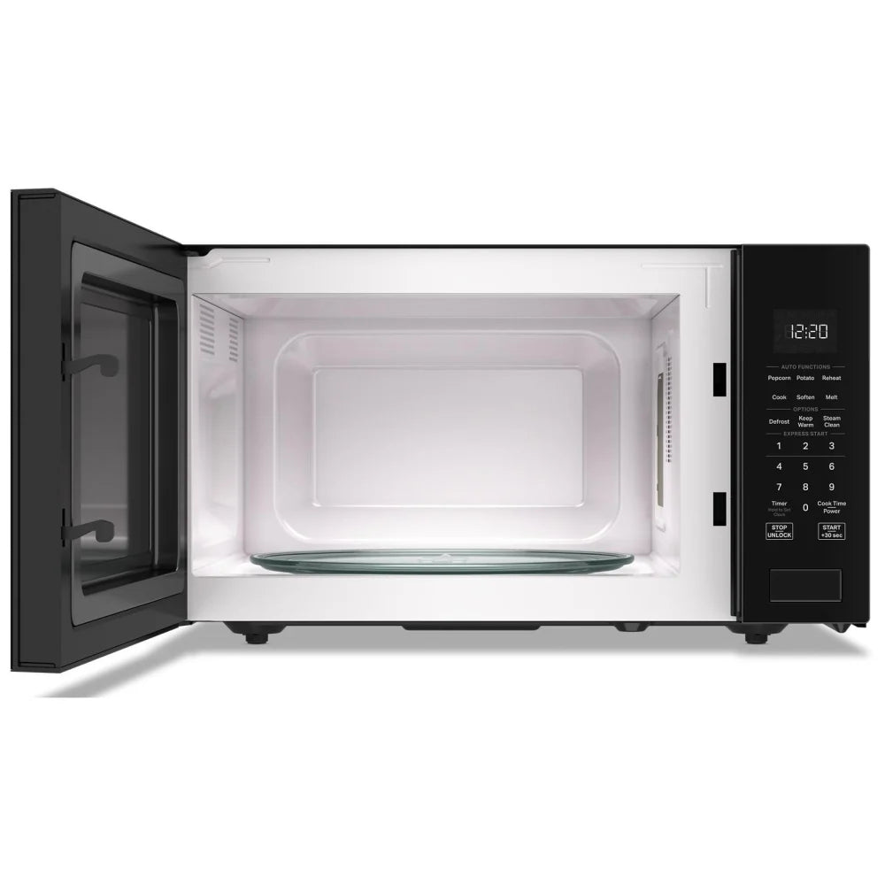 Whirlpool 1,6 pi³ Micro-ondes de comptoir 1100 watts – Modèle YWMCS7022SB - Noir - Neuf