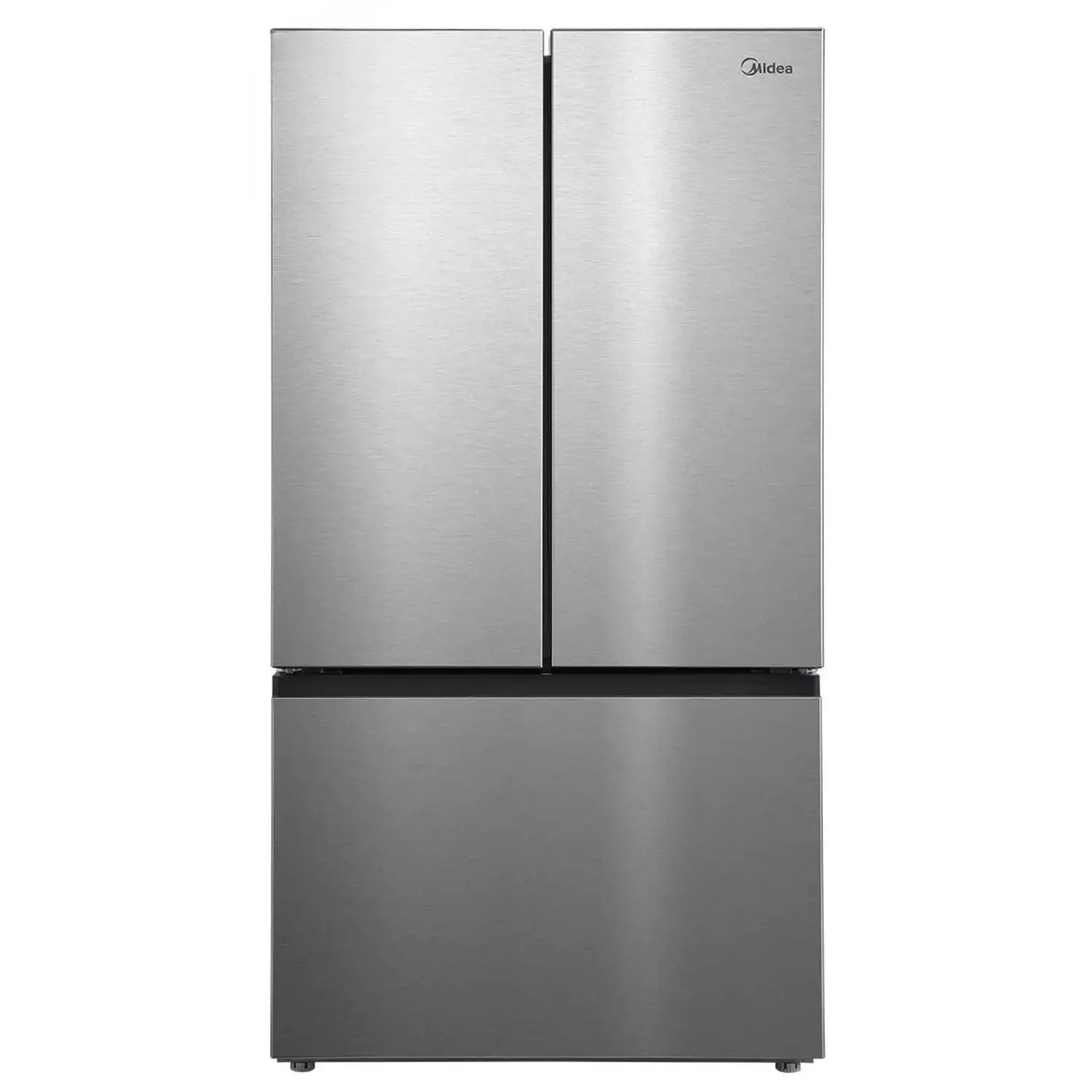 Midea 26,5 pi³ Réfrigérateur porte française profondeur comptoir 36 pouces – Modèle MRF27I4BST - Acier inoxydable - Neuf/Boîte ouverte