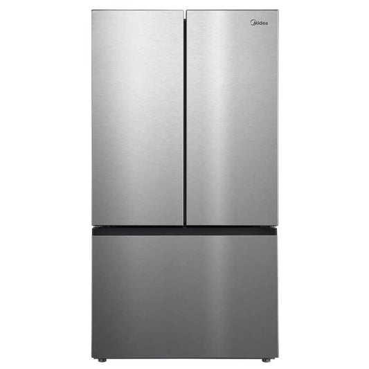 Midea 26,5 pi³ Réfrigérateur porte française profondeur comptoir 36 pouces – Modèle MRF27I4BST - Acier inoxydable - Neuf/Boîte ouverte