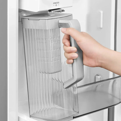 Midea 26,5 pi³ Réfrigérateur porte française profondeur comptoir 36 pouces – Modèle MRF27I4BST - Acier inoxydable - Neuf/Boîte ouverte