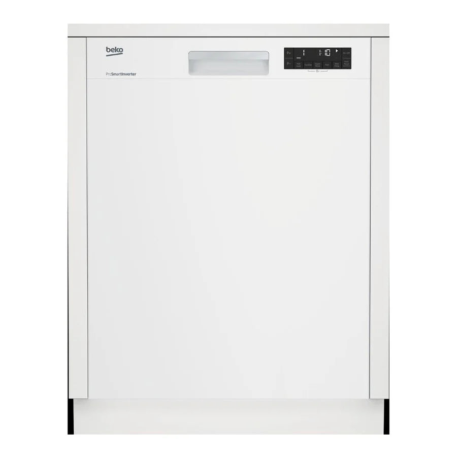 Beko Lave-vaisselle encastrable 24 pouces – Modèle DUT25401W - Blanc - Neuf/Boîte ouverte