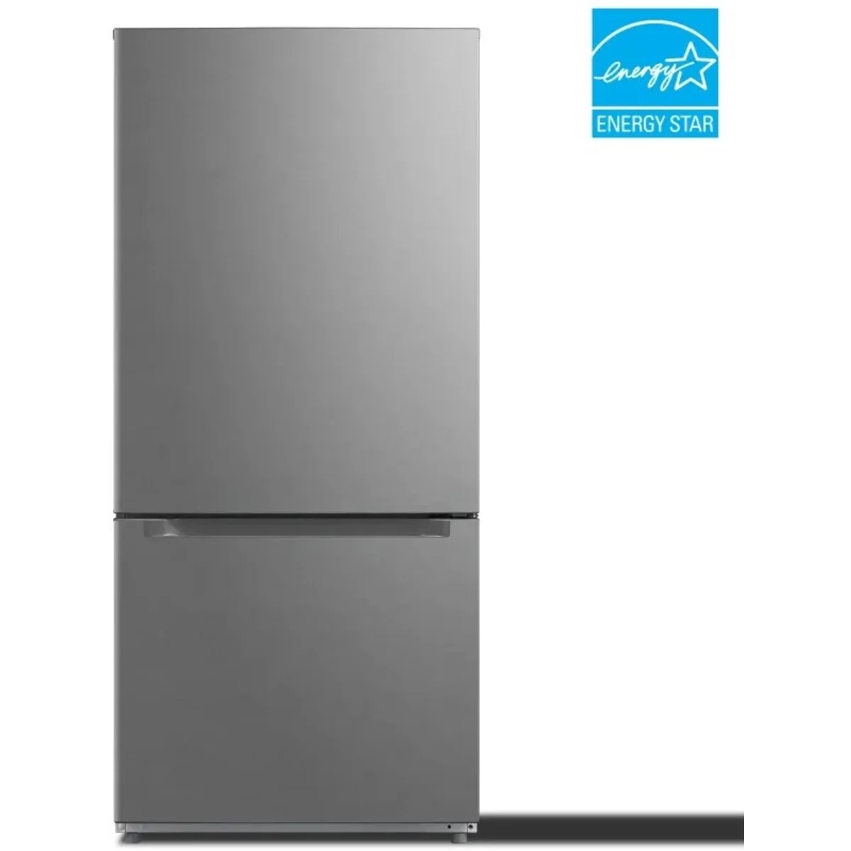 Element 18,7 pi³ Réfrigérateur à congélateur inférieur – Modèle ERBM19CBS - Acier inoxydable - Neuf/Boîte ouverte