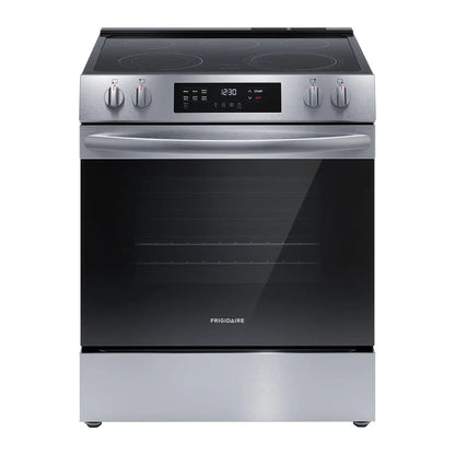 Frigidaire FCFE306CAS – 30-inch Freestanding Electric Range, EvenTemp Convection, Stainless Steel - New/Open Box