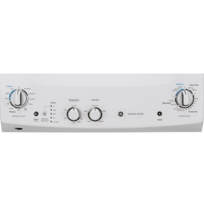 Ensemble laveuse et sécheuse superposées 27 po GE – GUD27ESMMWW