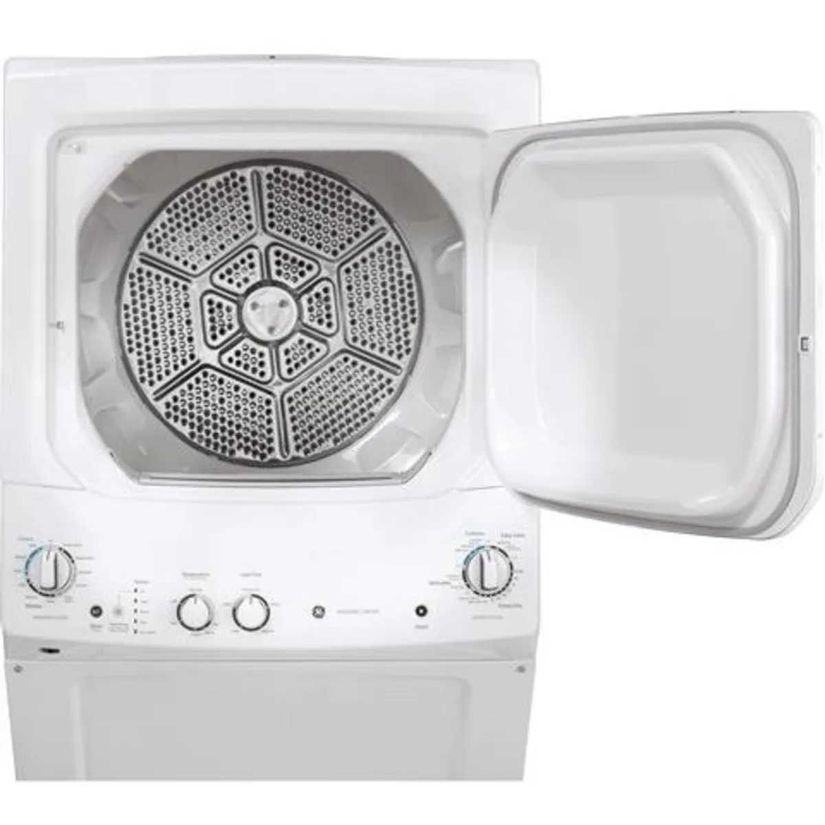 Ensemble laveuse et sécheuse superposées 27 po GE – GUD27ESMMWW