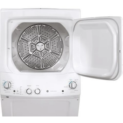 Ensemble laveuse et sécheuse superposées 27 po GE – GUD27ESMMWW