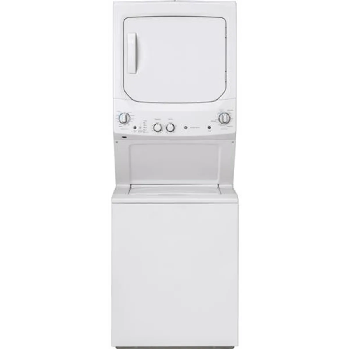 Ensemble laveuse et sécheuse superposées 27 po GE – GUD27ESMMWW