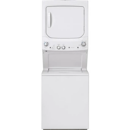 Ensemble laveuse et sécheuse superposées 27 po GE – GUD27ESMMWW