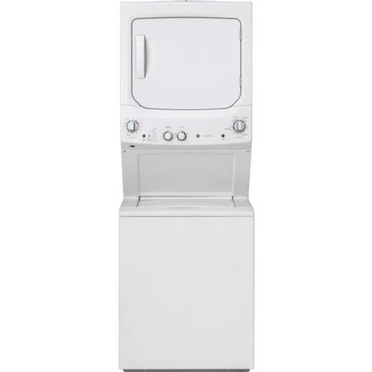 Ensemble laveuse et sécheuse superposées 27 po GE – GUD27ESMMWW