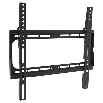 Low profile fixed TV wall mount for most 32"-85" TVs