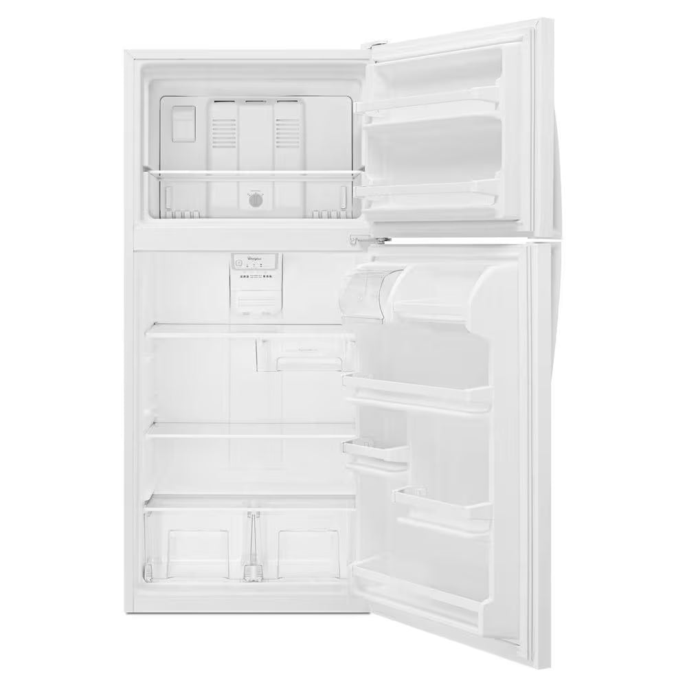 Whirlpool 18 cu. ft. Top Freezer Refrigerator – Model WRT318FZDW – New/Open Box
