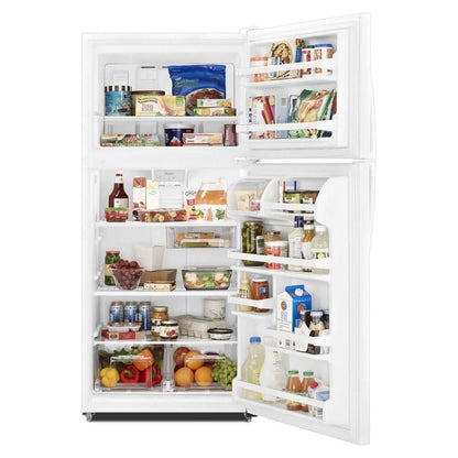 Whirlpool 18.3 pi³ Réfrigérateur à congélateur supérieur – Modèle WRT148FZDW - Neuf/Boîte ouverte