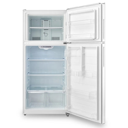 Midea 14,2 pi³ Réfrigérateur à congélateur supérieur 28 pouces – Modèle MRT14B3AWW - Blanc - Neuf/Boîte ouverte