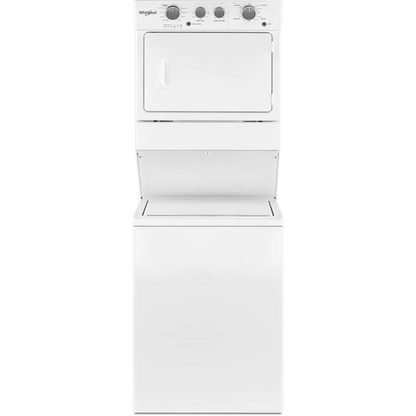 Whirlpool WET4027HW – Centre laveuse 3,5 pi³ / sécheuse 5,9 pi³ superposé - Neuf/Boîte ouverte